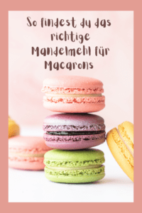 Mandelmehl für Macarons